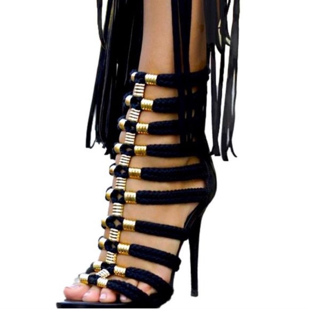 Balmain H&M Limited Edition Gladiator Sandals
